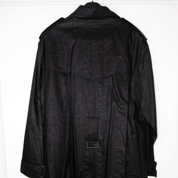 SS16 MAISON MARTIN MARGIELA LINEN TRENCH COAT 52 - Picture 3 of 12